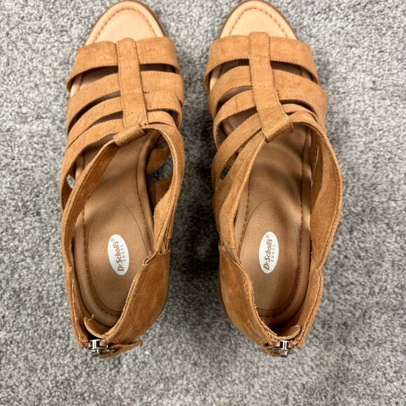 Dr. Scholl's Blocked heel sand dollar gladiator sandals size 10 - Picture 7 of 12